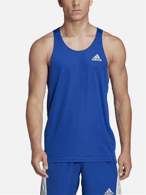 adidas running shirt weiß|adidas own the run singlet.